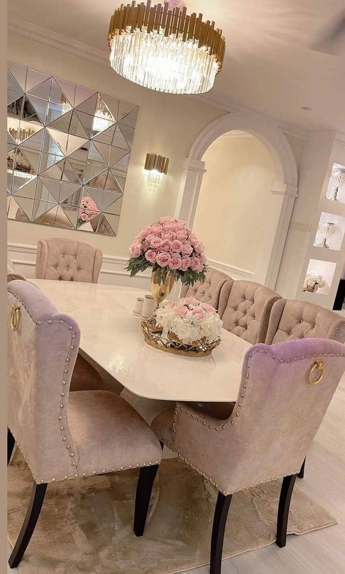 Table , wooden table , Dinning table , solid table , table with chair 14