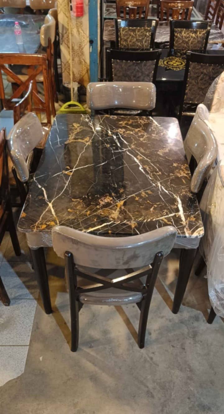 Table , wooden table , Dinning table , solid table , table with chair 16