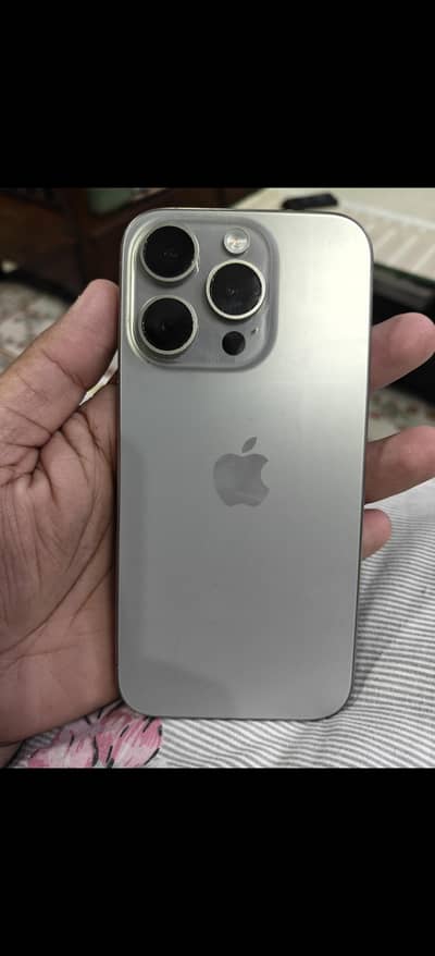 Apple iPhone 15 Pro 128GB natural titanium 10/10