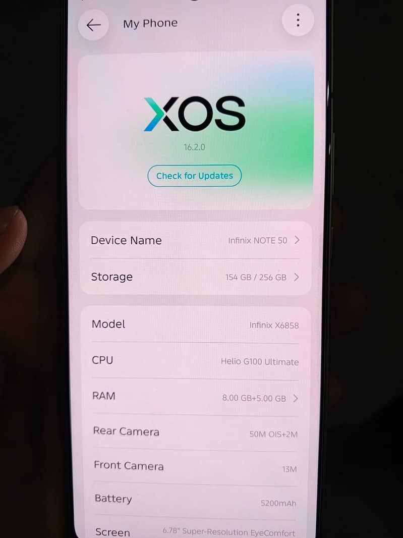 Infinix Note 50 4