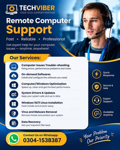 Remote Computer Support and Windows Installation Services