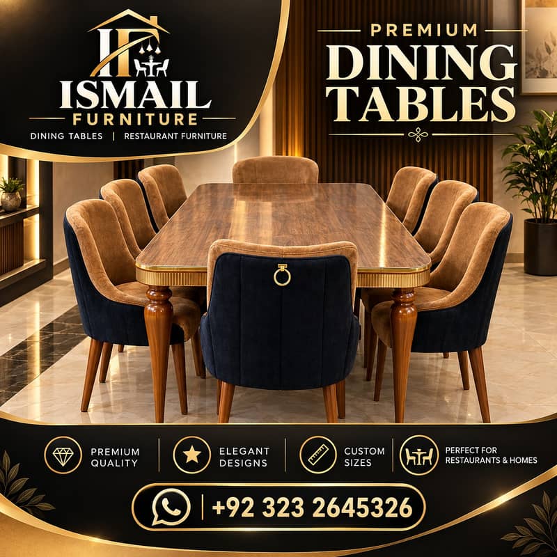 Table , wooden table , Dinning table , solid table , table with chair 2