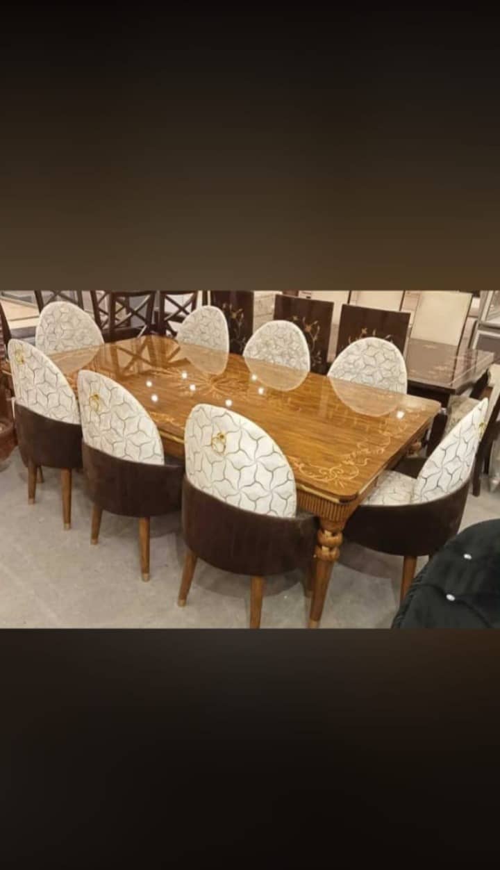 Table , wooden table , Dinning table , solid table , table with chair 9