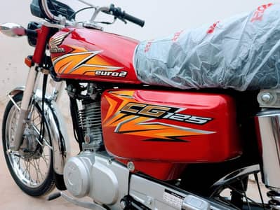 Honda 125 CG 2021 model Lash condition bike argent for sale