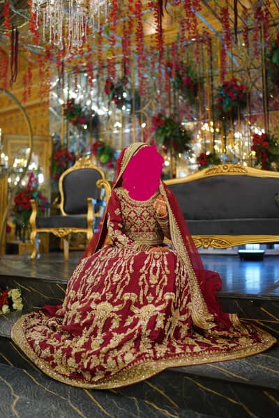 Luxury Bridal Barat Lehnga | 200 Flare | Worn Once | 150K
