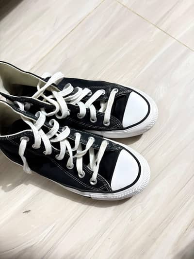 converse original shoes black colour