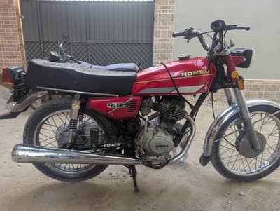Honda CG125 1991 Model Karachi Number