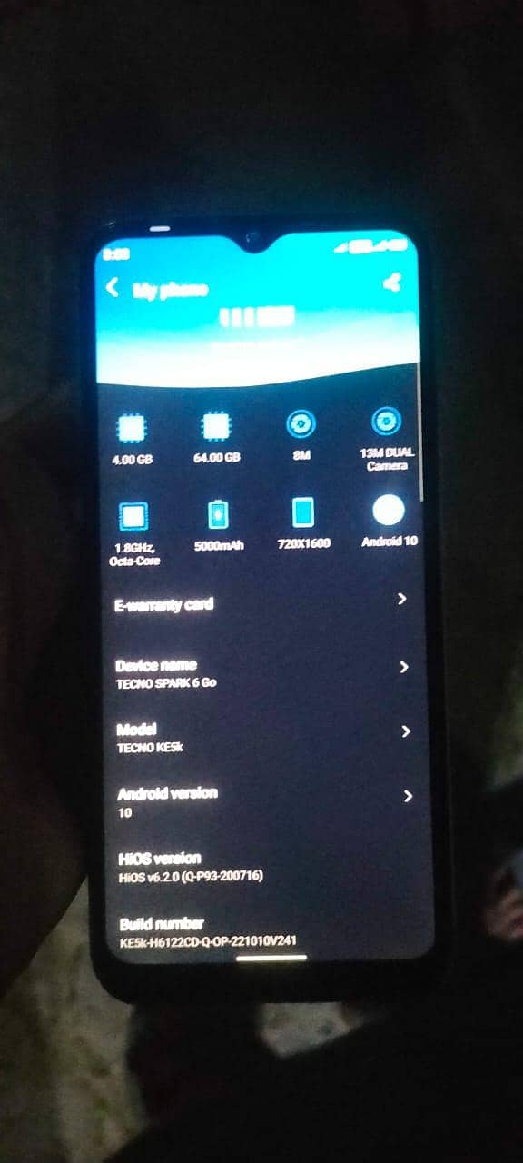 Tecno Spark 6 8