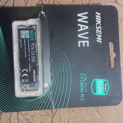 HIKSEMI WAVE 512GB NVMe SSD – Brand New | PCIe 3.0 | M. 2 2280