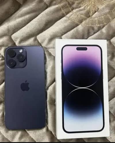 Apple iPhone 14 Pro Max official Pta afroved 256 GB memory water pack