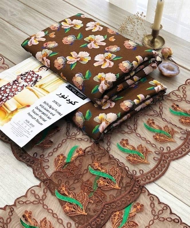 dhanak 2 PC suit with patch 3