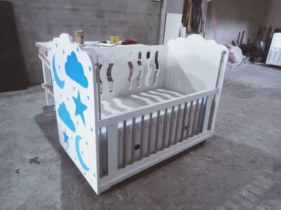 Baby cot | baby bed | wooden cot | kids bed | kids crib coat | 2 BY 5