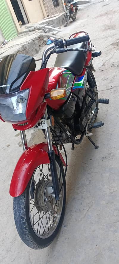 Honda pirdar 100 cc model 20 location Lahore