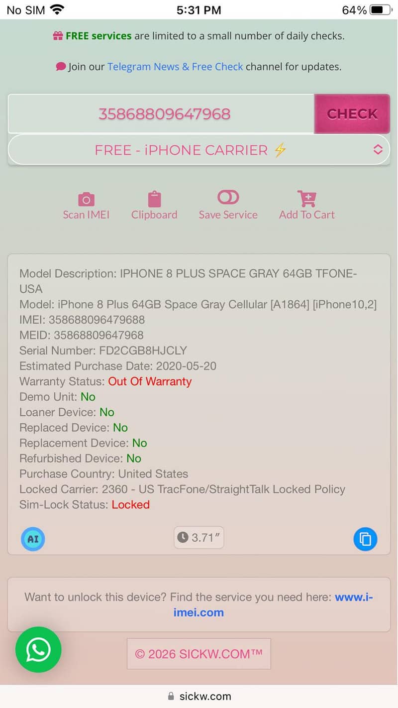 Apple iPhone 8 Plus 2