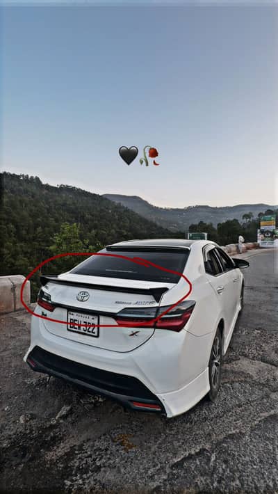 Spoiler for all corolla