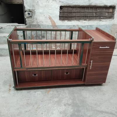 Baby cot | baby bed | wooden cot | kids bed | kids crib coat | 2 BY 5