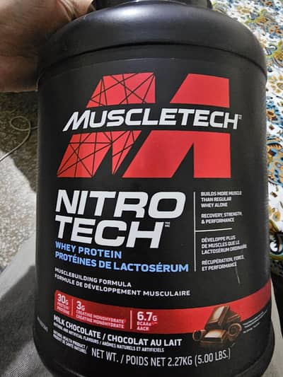 muscletech protein isolate 30g/scoop