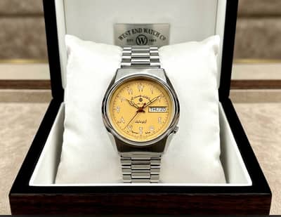 West end watch Arabic Special Edition Dial, Golden Automatic Machine