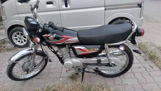 Honda CG125 2024Model For Sale in Sialkot 03016130291