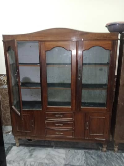 Traditional wooden Showcase