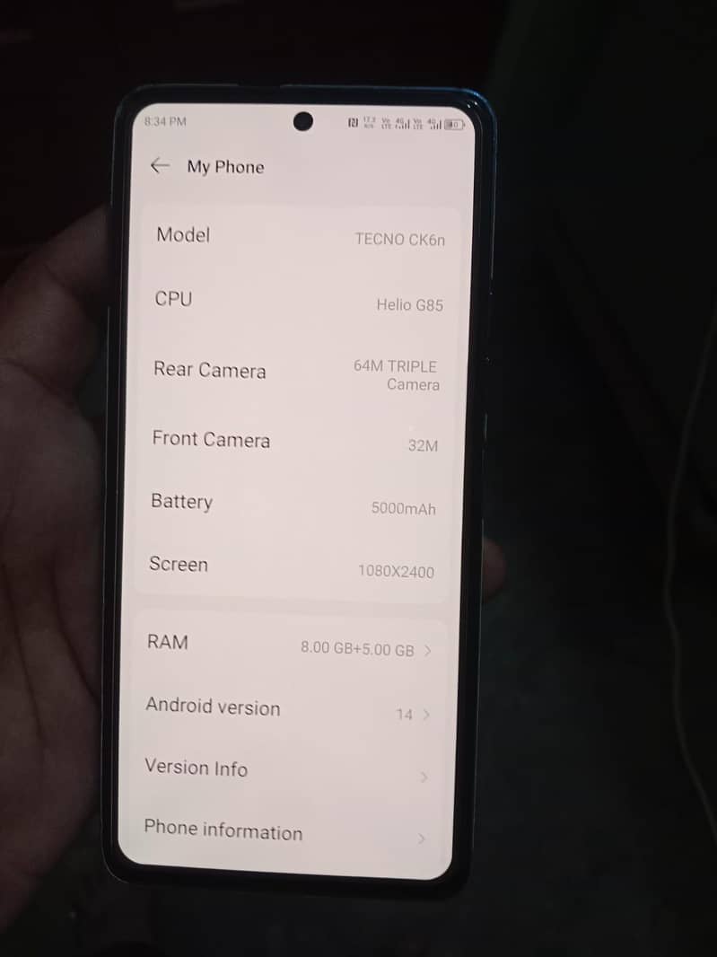 Tecno CAMON 20 3