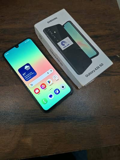 Samsung A26 (5G) - 8/256 gb - PTA Approved - With Box - Read Full Add
