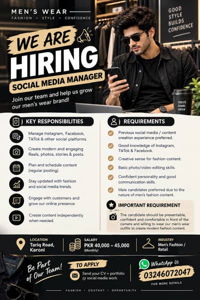 SOCIAL MEDIA MANAGER