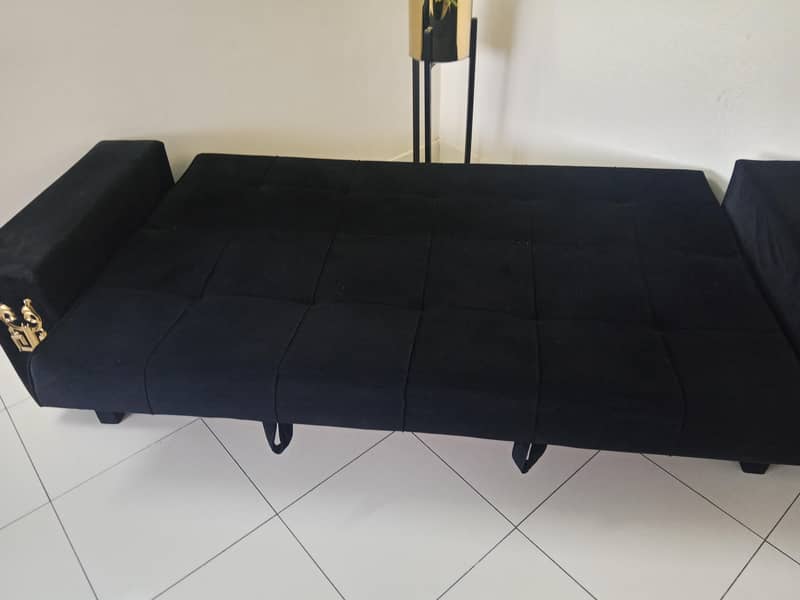 Black Sofa Bed 3