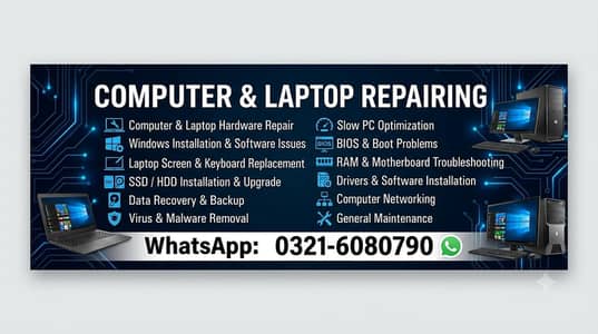 Computer Laptop Repairing