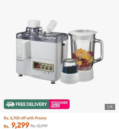 Bindo Juicers , blinder and Grainder Machine