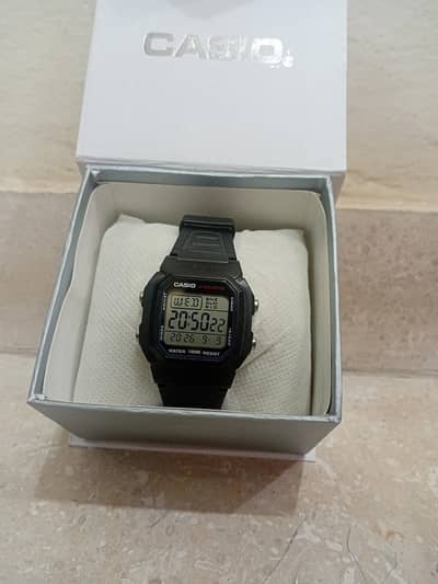 Casio W800 -1AV BLACK WATCH