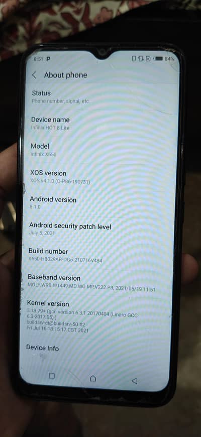 Infinix Hot 8 Lite