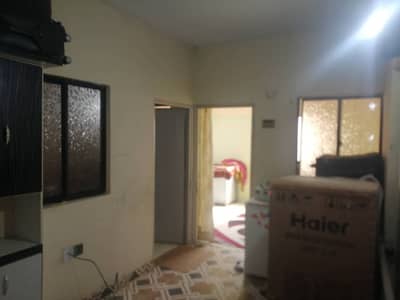 NEW PROJECT URGENT SALE 3 ROOM 2ND FLOOR LEASED FLAT FOR SALE IN NORTH KARACHI