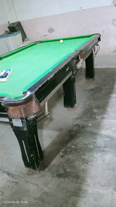 Complete snooker setup for sale
