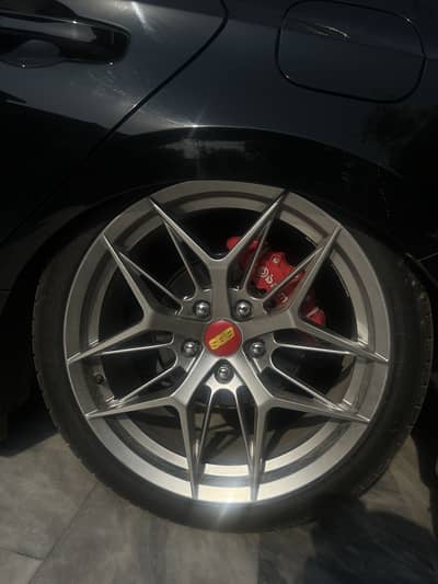 Honda civic rims 114/5 pcd also eligible for mark x crown and sonata