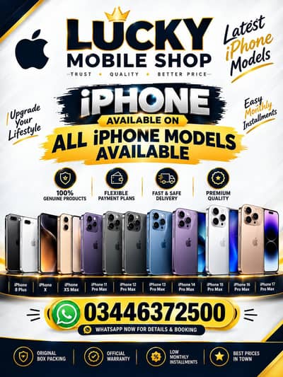 i Phone 8plus, 11,12,13,14,15 pro max on instalment Whatsap 3446372500