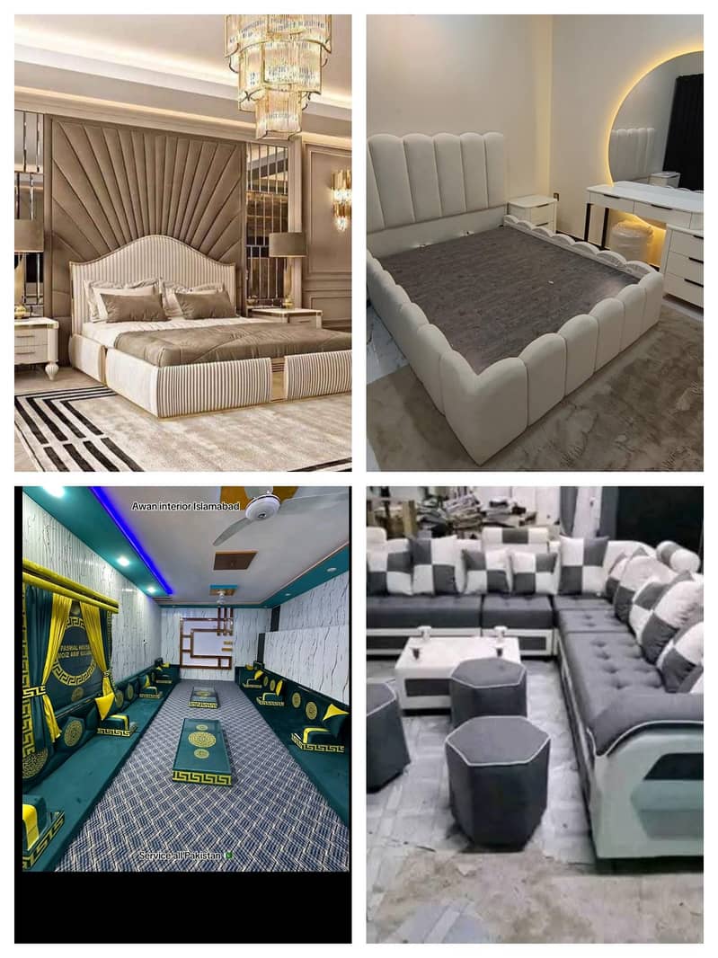bed , sofa ,majlis 0