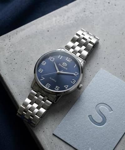BEST CHAIN WATCH SILVER BLUE EDITION