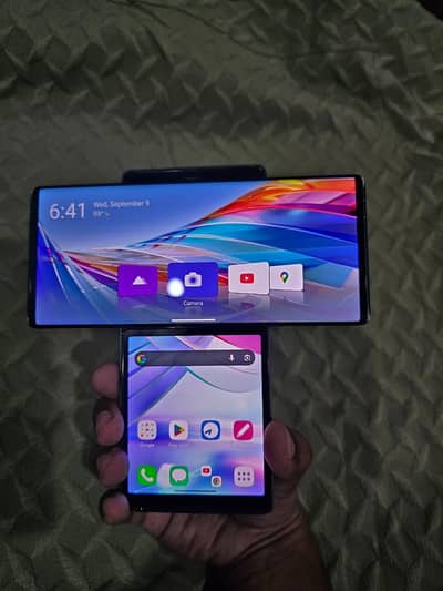 LG Wing 5G rotateable fold screen mobile phone for sale