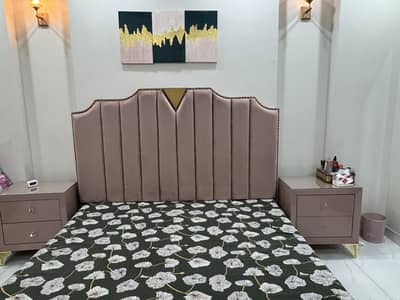 Velvet bed for sale