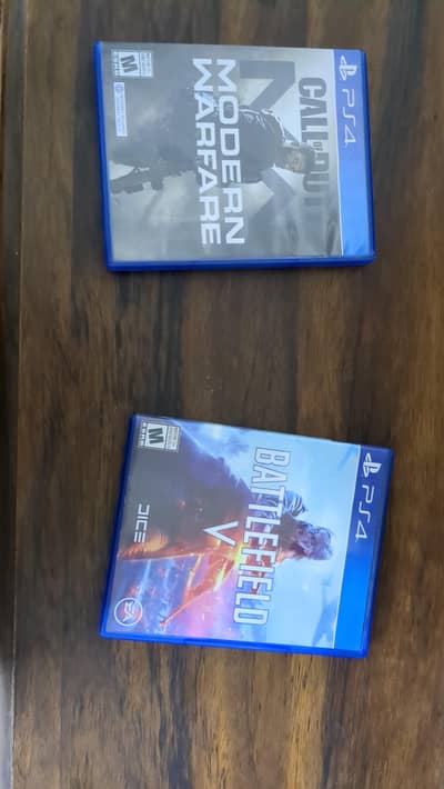 Call of duty mw1 and Battlefield v