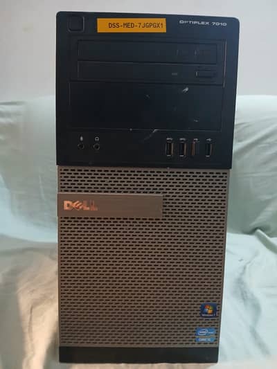 Gaming Pc desktop used with graphics card