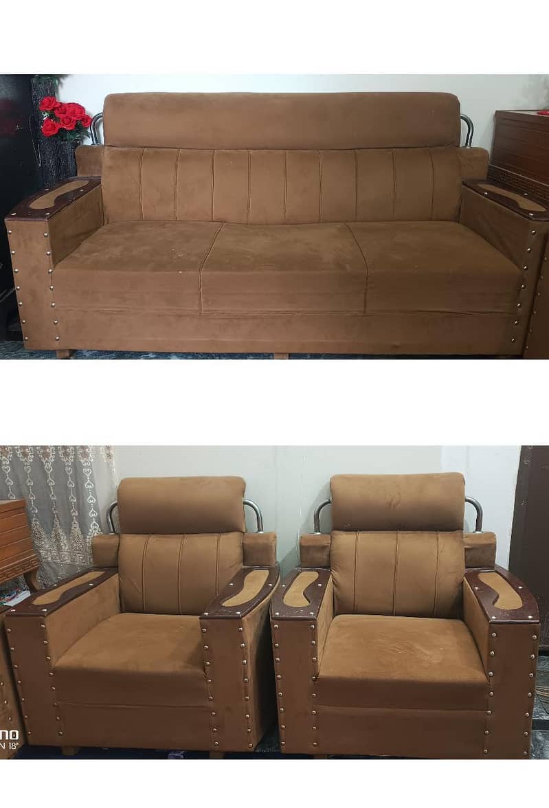 brown sofa set 0