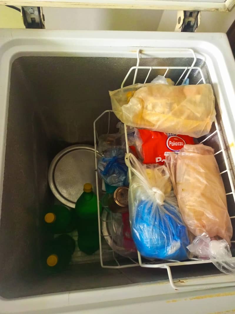 waves double door deep freezer 2