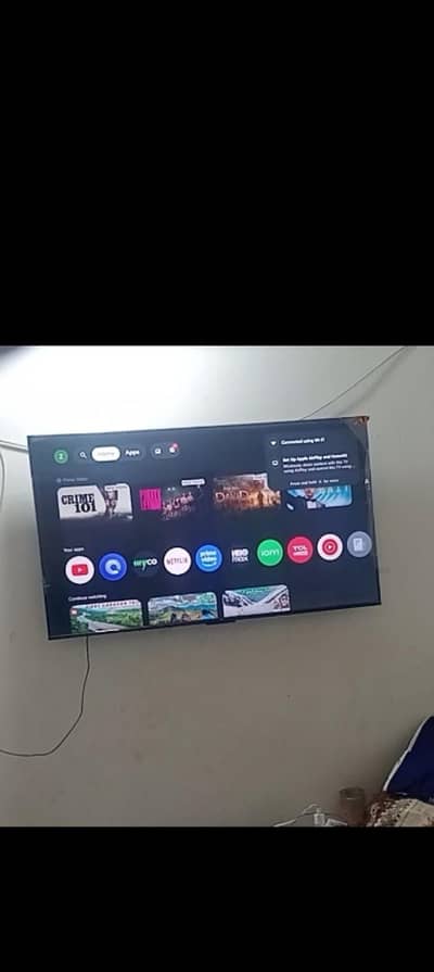 TCL LED 55 INCHES MODEL 55P79K (IN WARRANTY)