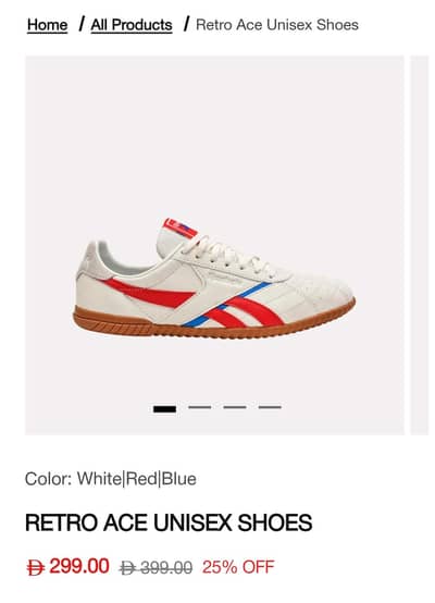 Reebok Retro Ace Trainers
