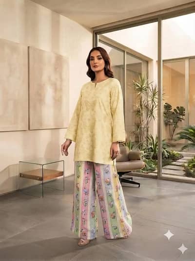 I2 pc unstitched embroided