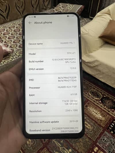 Huawei Y9s