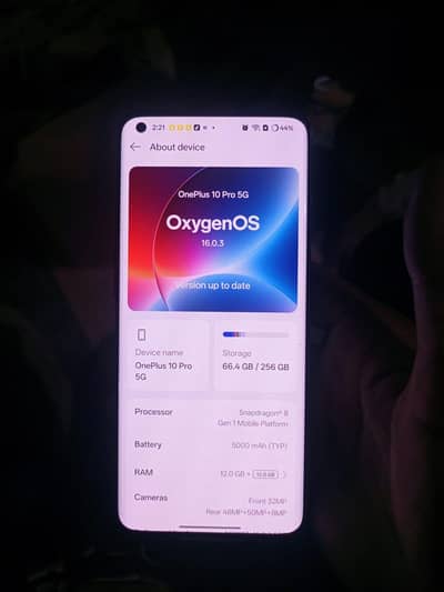 One Plus 10 Pro. Sale Exchange