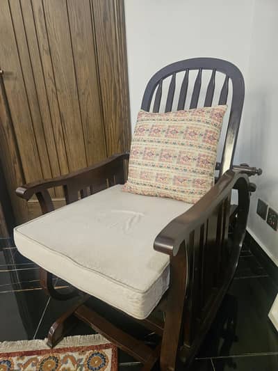 Pure wooden Recliner